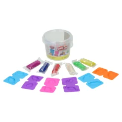 Kleiset in Opbergbox Snoepjes Maken - 6 Kleuren Klei