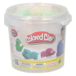 Kleiset in Opbergbox Wilde Dieren - 24 Kleuren Klei