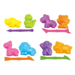 Kleiset met 2 Dierenvormen en 1 Tool