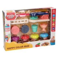 Kleiset met IJsjes en Gebak - 4 Kleipotjes