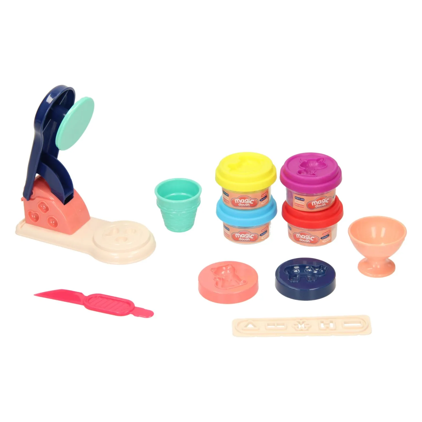 Kleiset met IJsjes en Gebak - 4 Kleipotjes