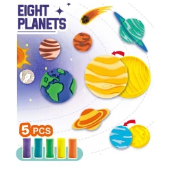 Kleiset Planeten Kleien - 5 Kleuren Klei