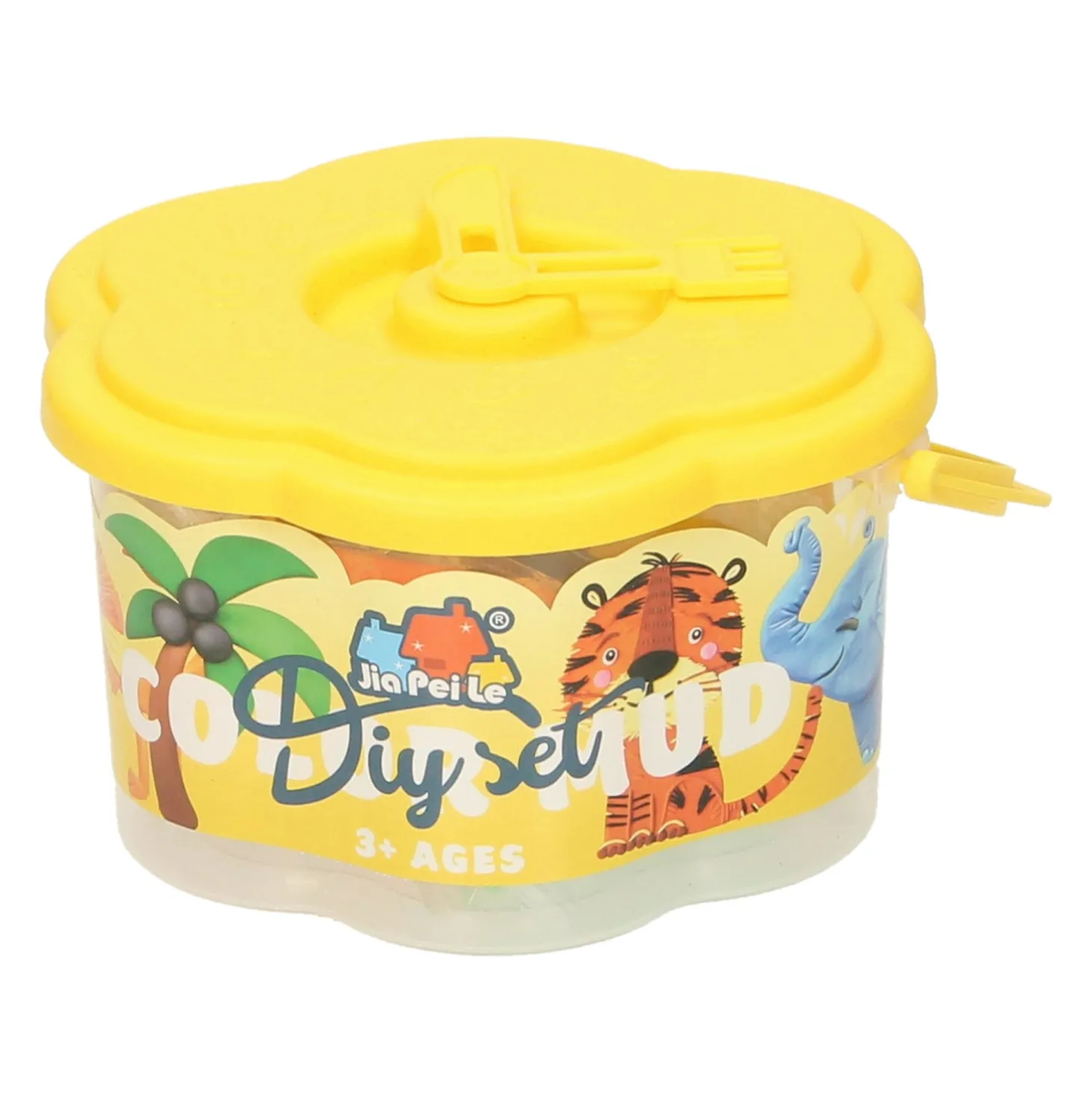 Kleisetje in Ton - 18 Kleuren Klei - 21dlg.