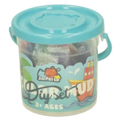 Kleisetje in Ton - 9 Kleuren Klei - 13dlg.