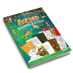 Kleur- en Activiteitenboek Jungle