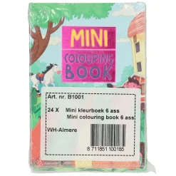 Kleur- en Spelletjesboekje, set van 24st.