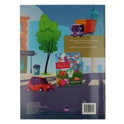 Kleur- en Stickerboek Super Schitterende Voertuigen