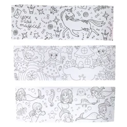 Kleur je eigen Beker Prinsessen Zeemeerminnen Eenhoorns - incl 6 stiften