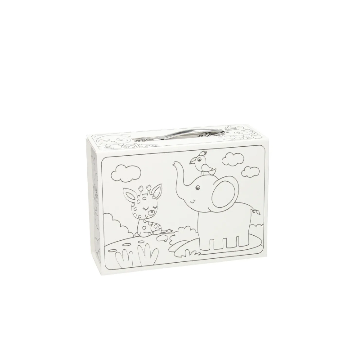 Kleur je eigen Koffertje met Dieren