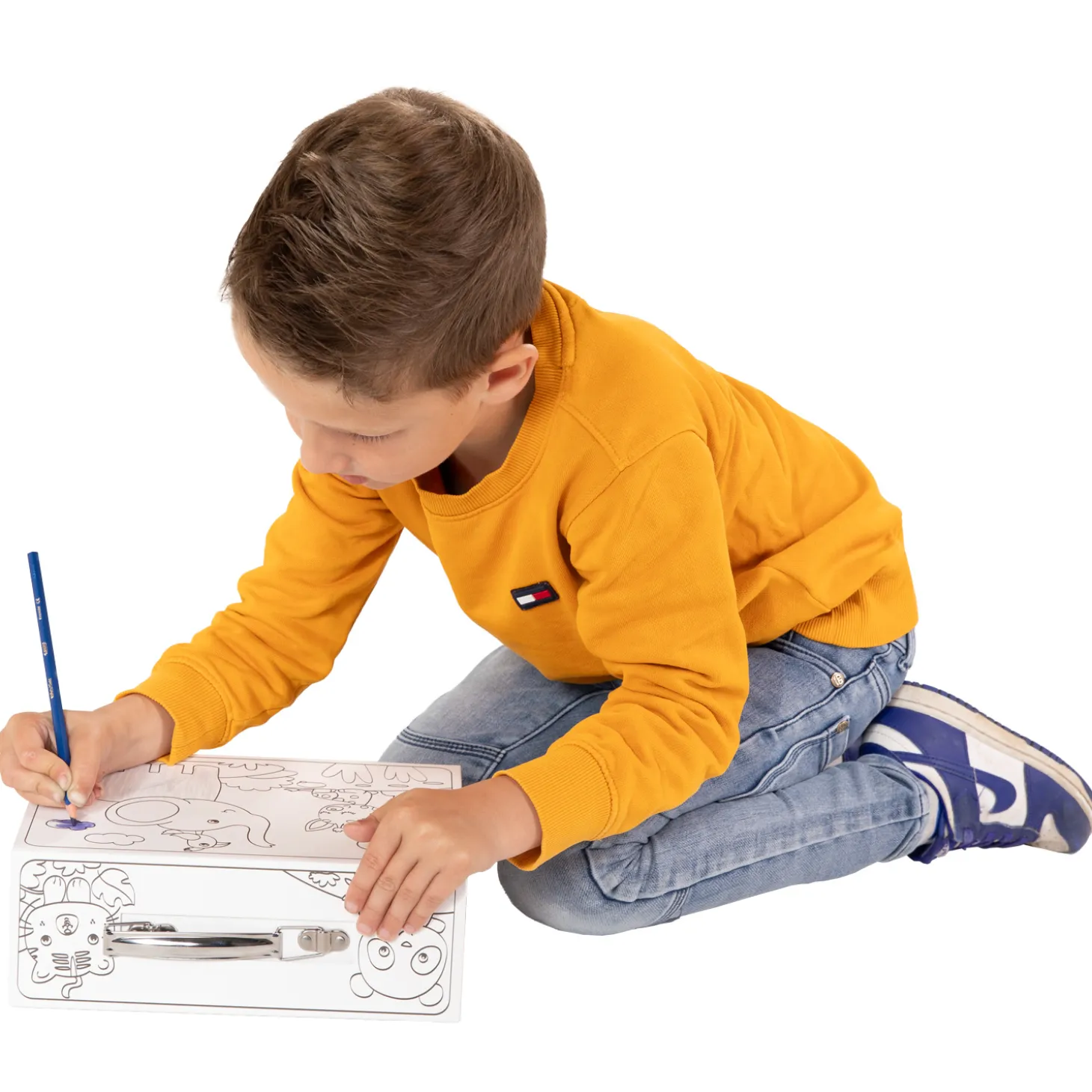 Kleur je eigen Koffertje met Dieren