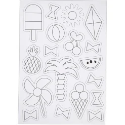 Kleur je eigen Magneten - Zomer