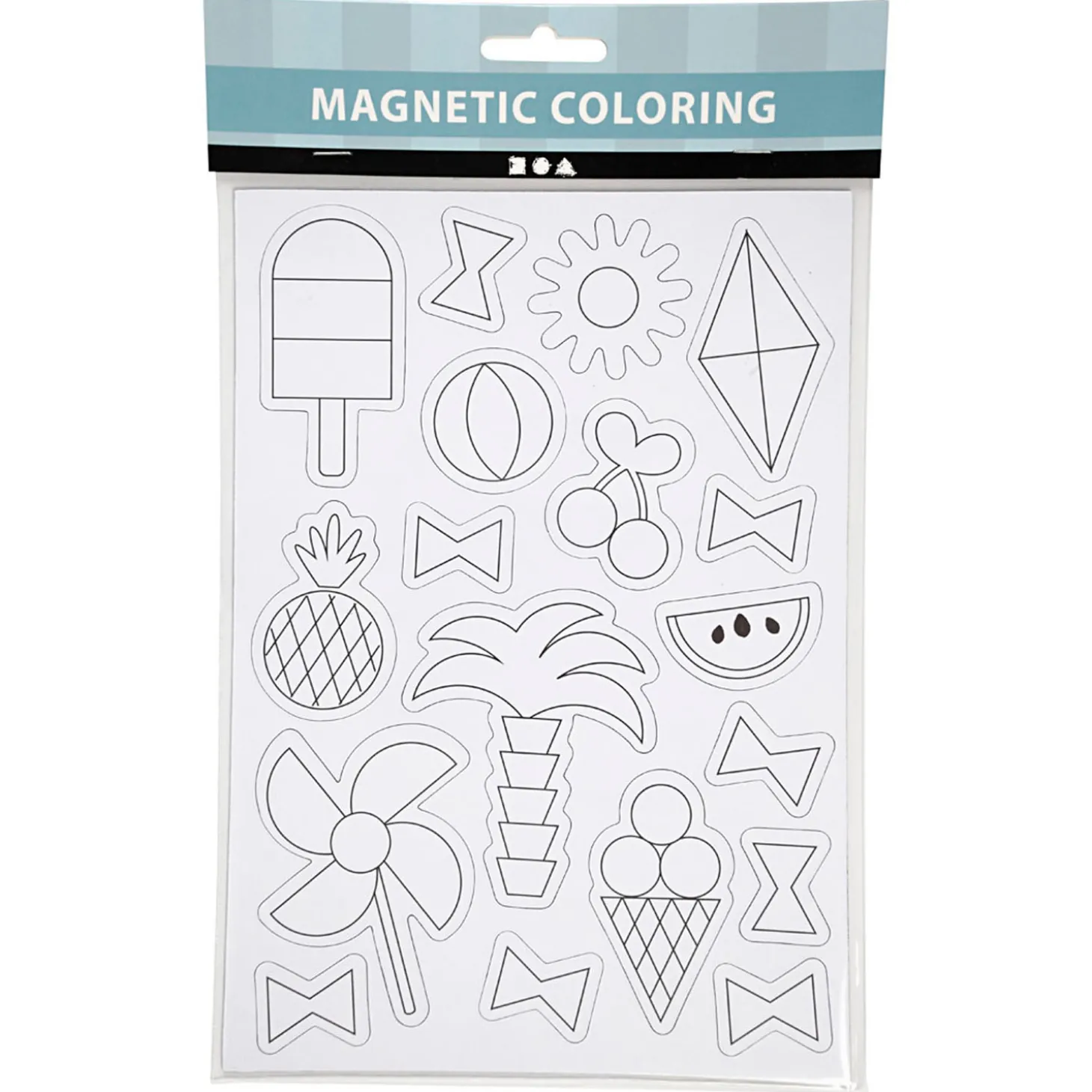 Kleur je eigen Magneten - Zomer