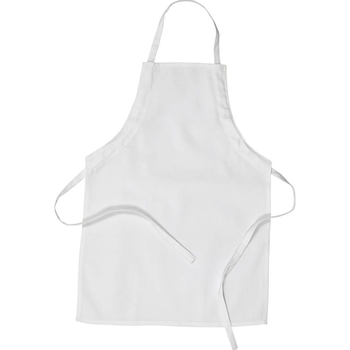 Kleur je eigen Schort Wit