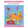 Kleurblok Babydieren 4+