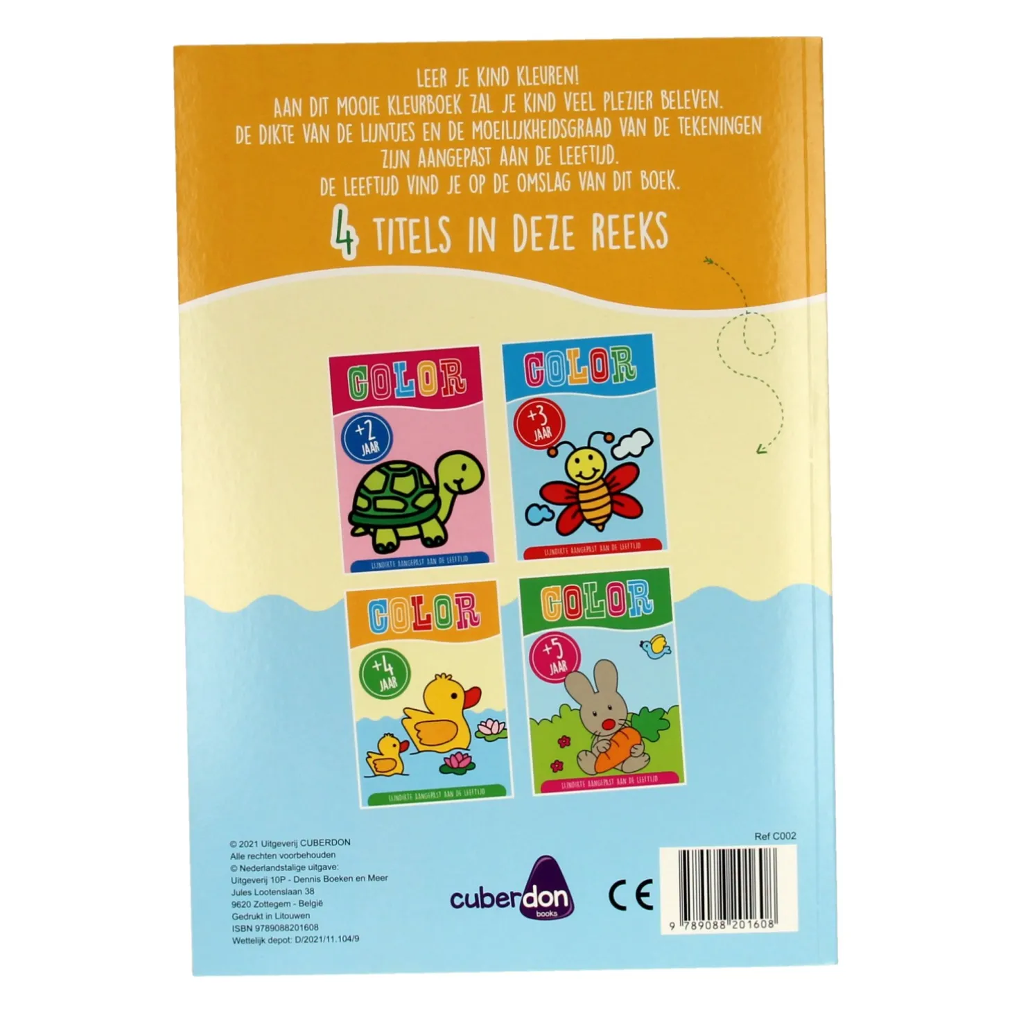 Kleurboek Color 4+ Jaar