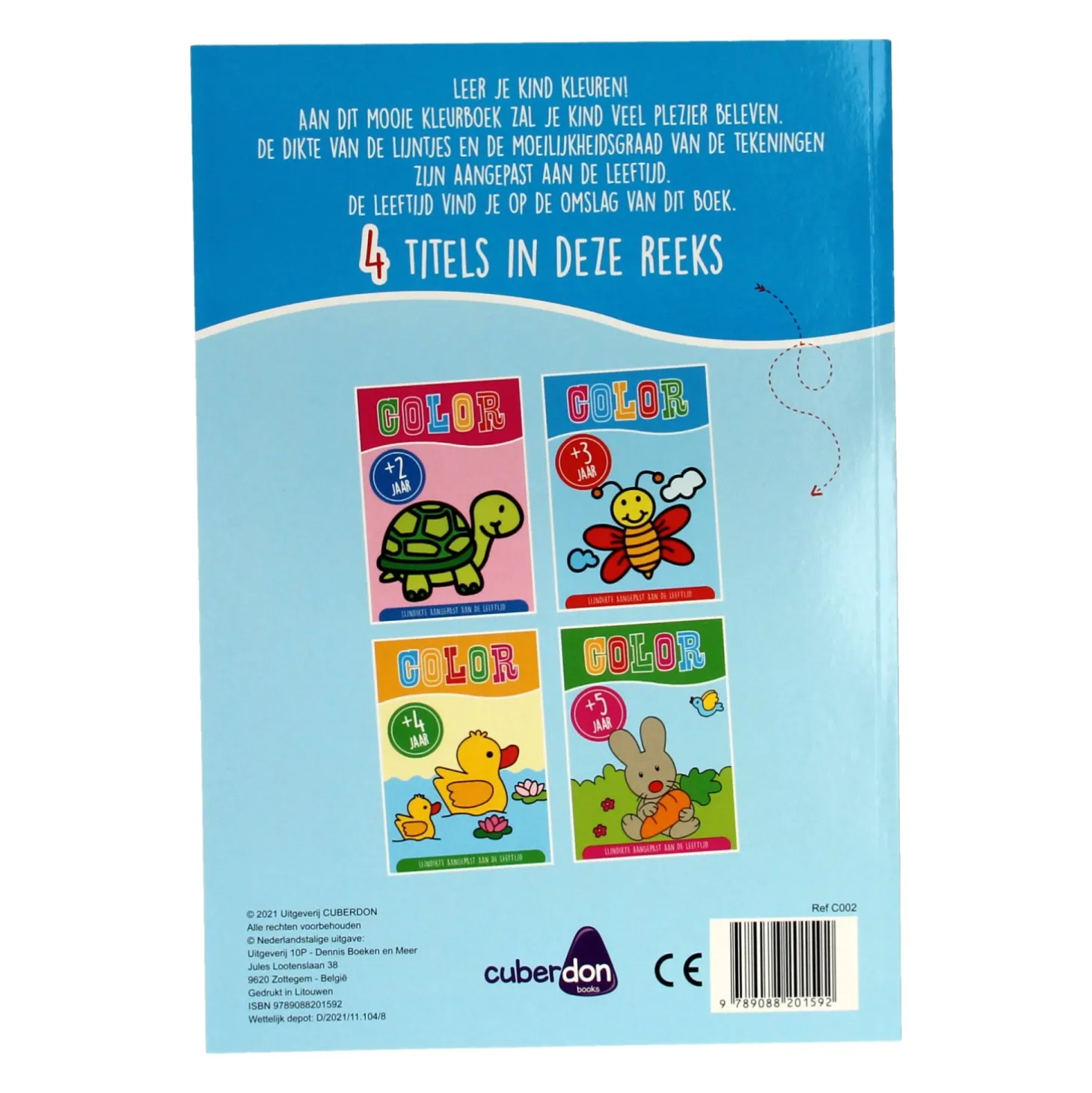 Kleurboek Color 3+ Jaar