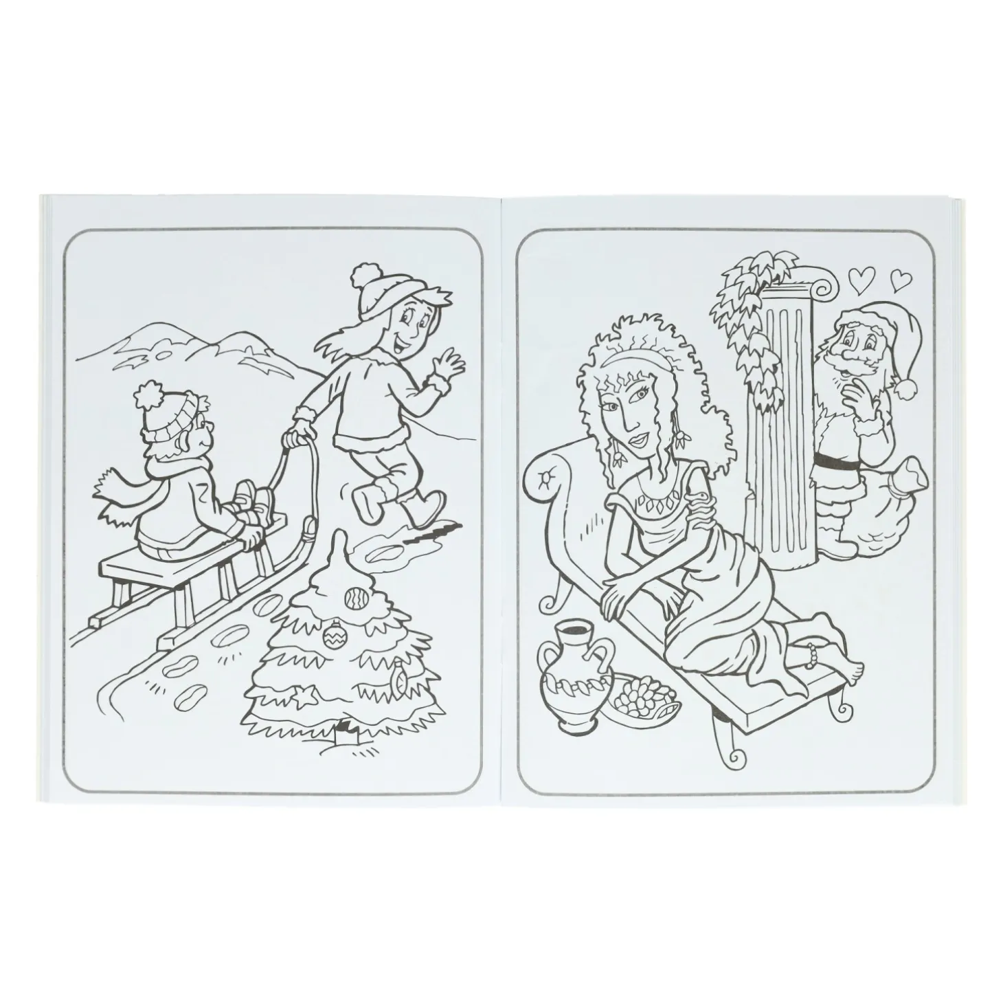 Kleurboek Kerstmis, 64 pag.