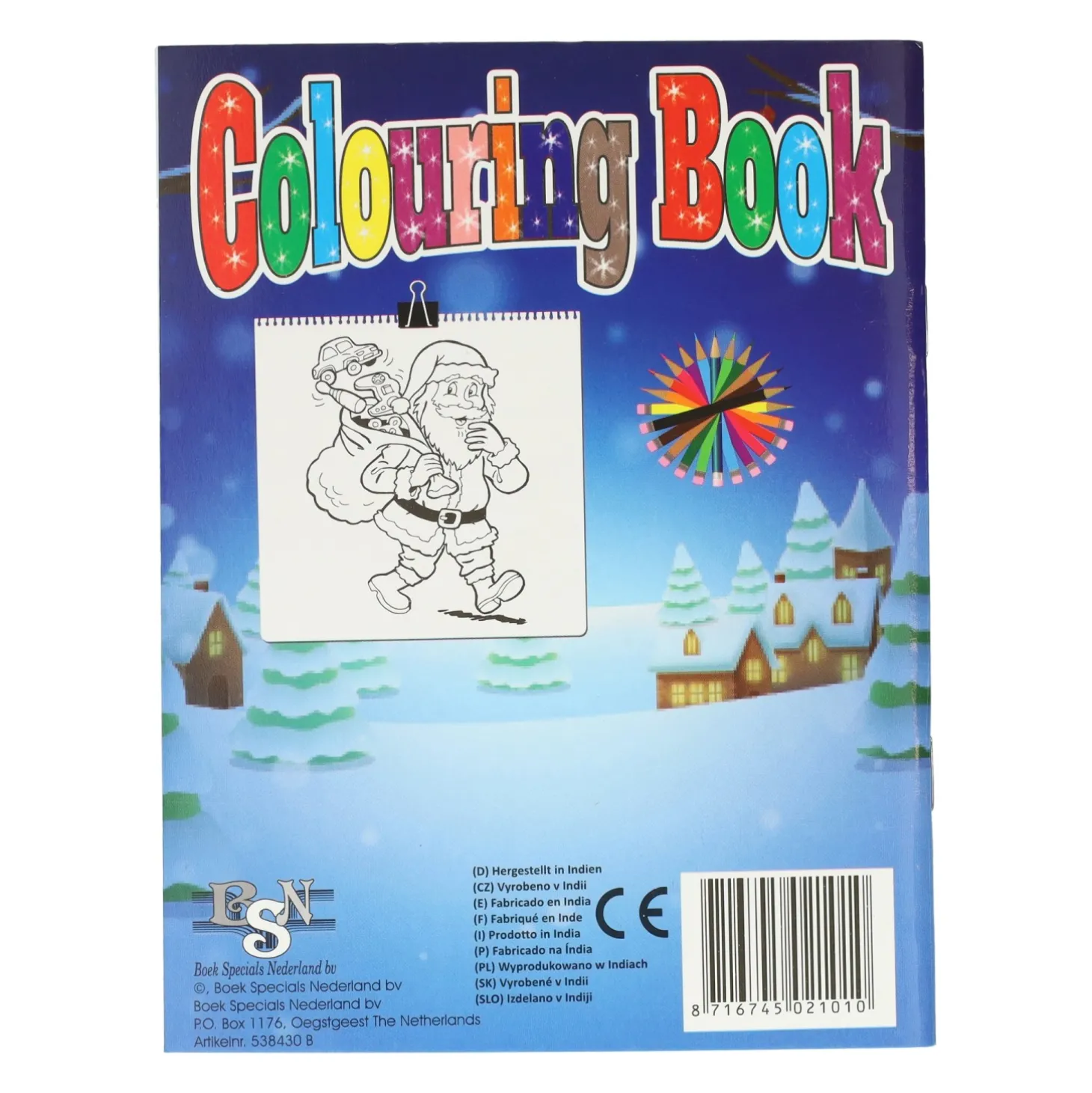 Kleurboek Kerstmis, 64 pag.