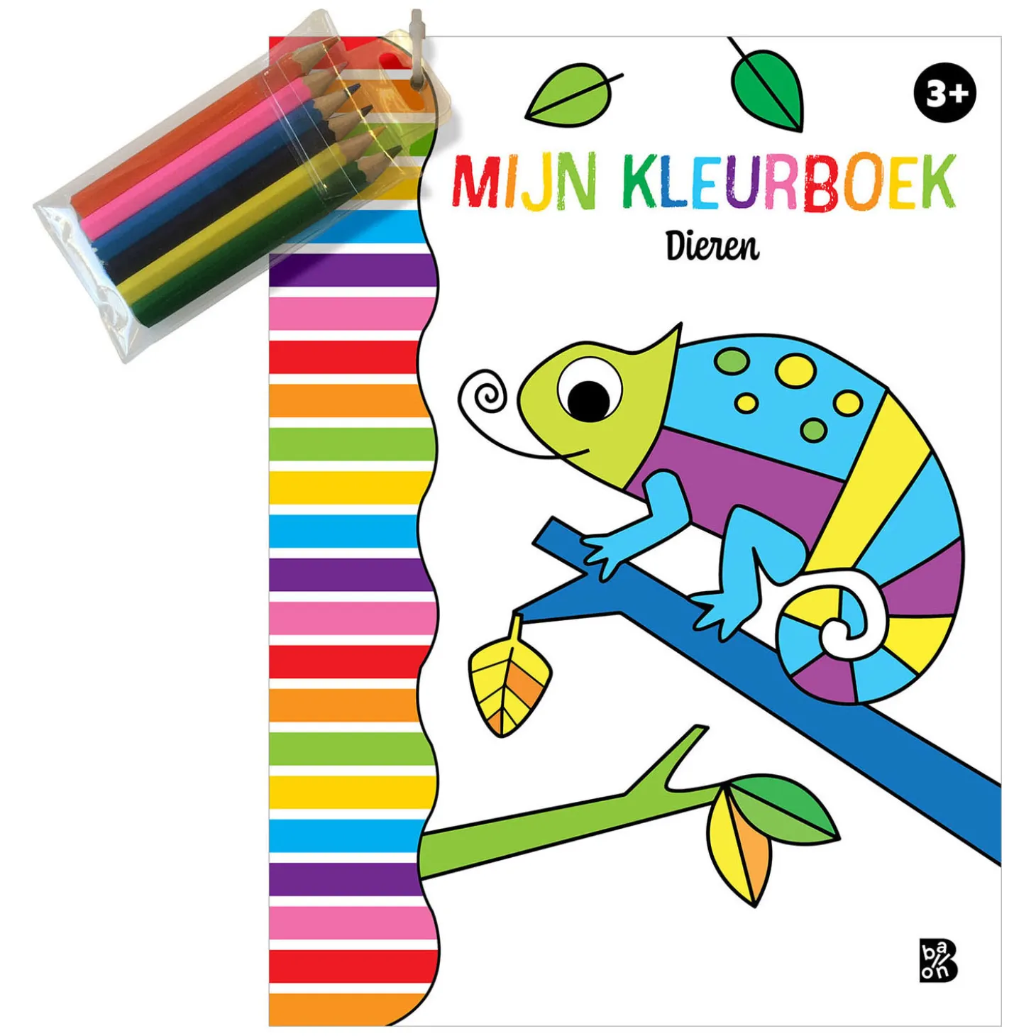 Kleurboek met Potloodjes - Dieren