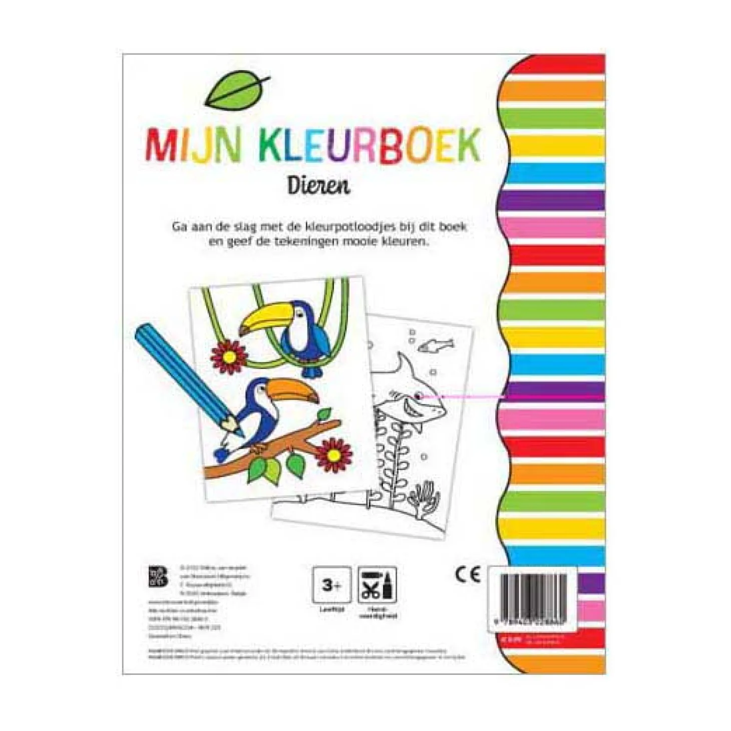 Kleurboek met Potloodjes - Dieren