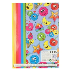 Kleurboek met Stickervel Lachgezicht