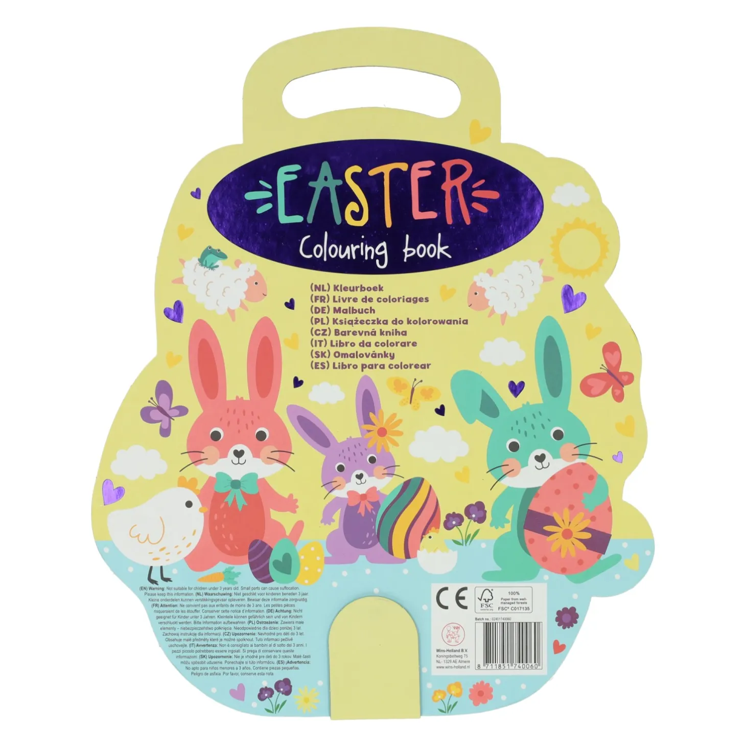 Kleurboek Pasen met Handvat