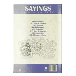 Kleurboek Sayings