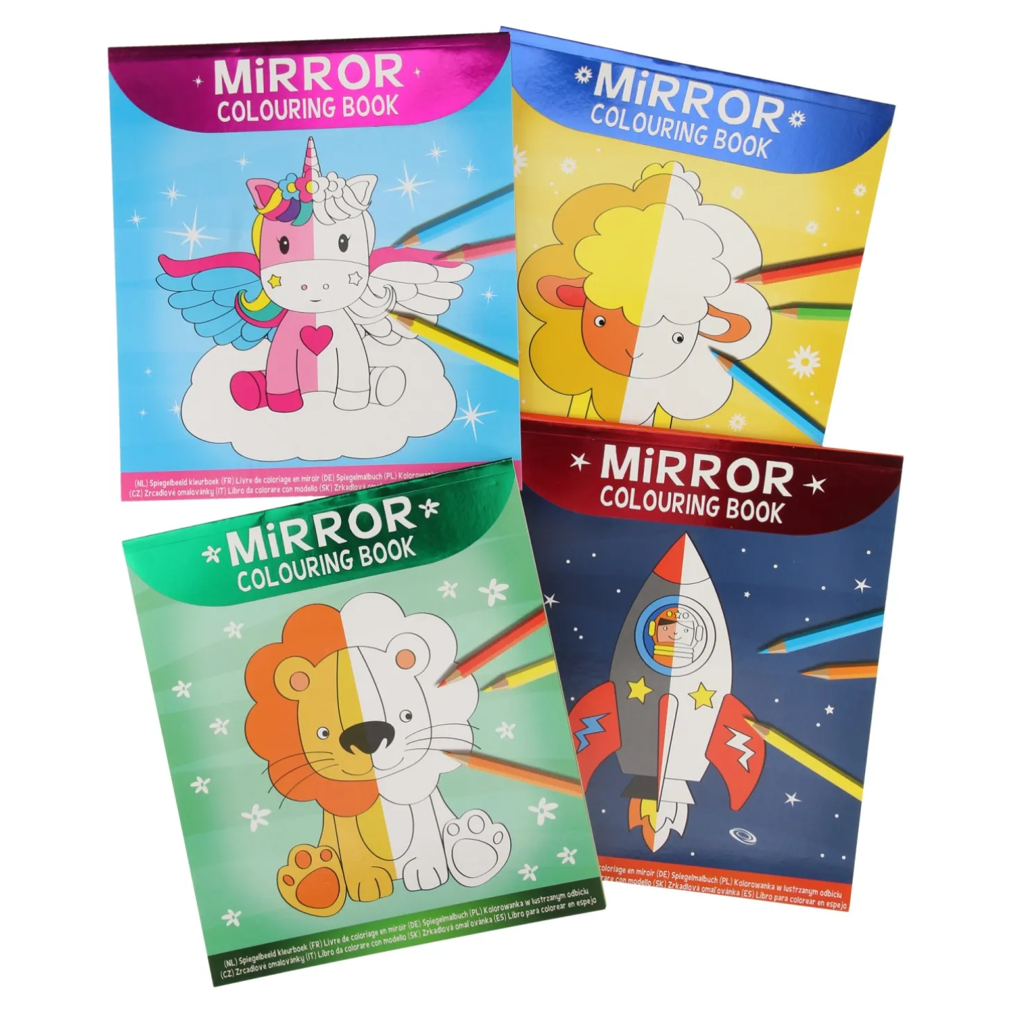 Kleurboek Spiegelbeeld Tekenen