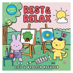 Kleurboek Sunny vibes - Rest & relax