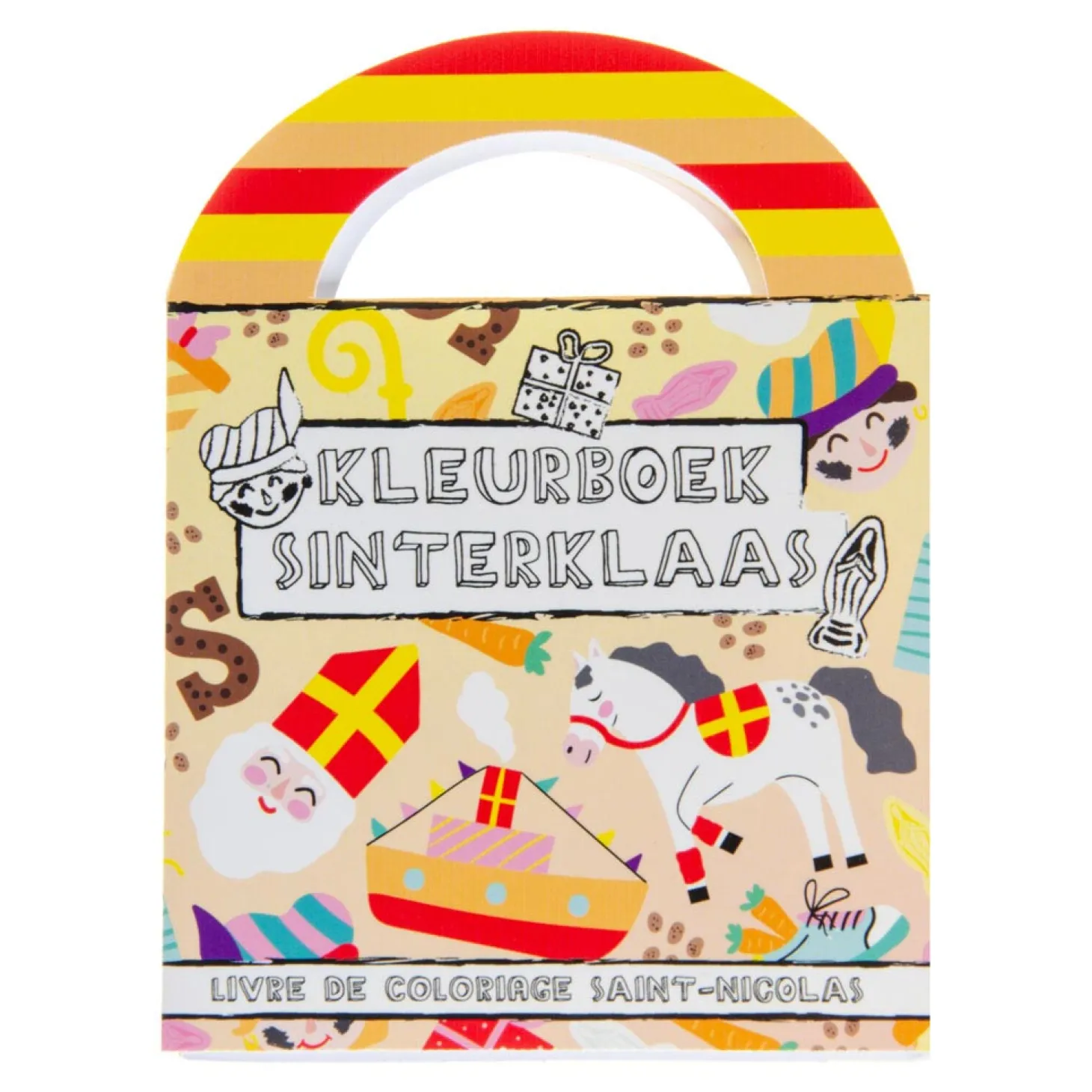 Kleurboekje met Stickers Sinterklaas