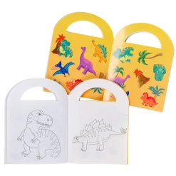 Kleurboekje met Stickers Dinosaurus