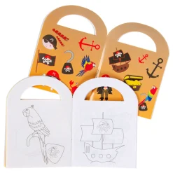 Kleurboekje met Stickers Piraat