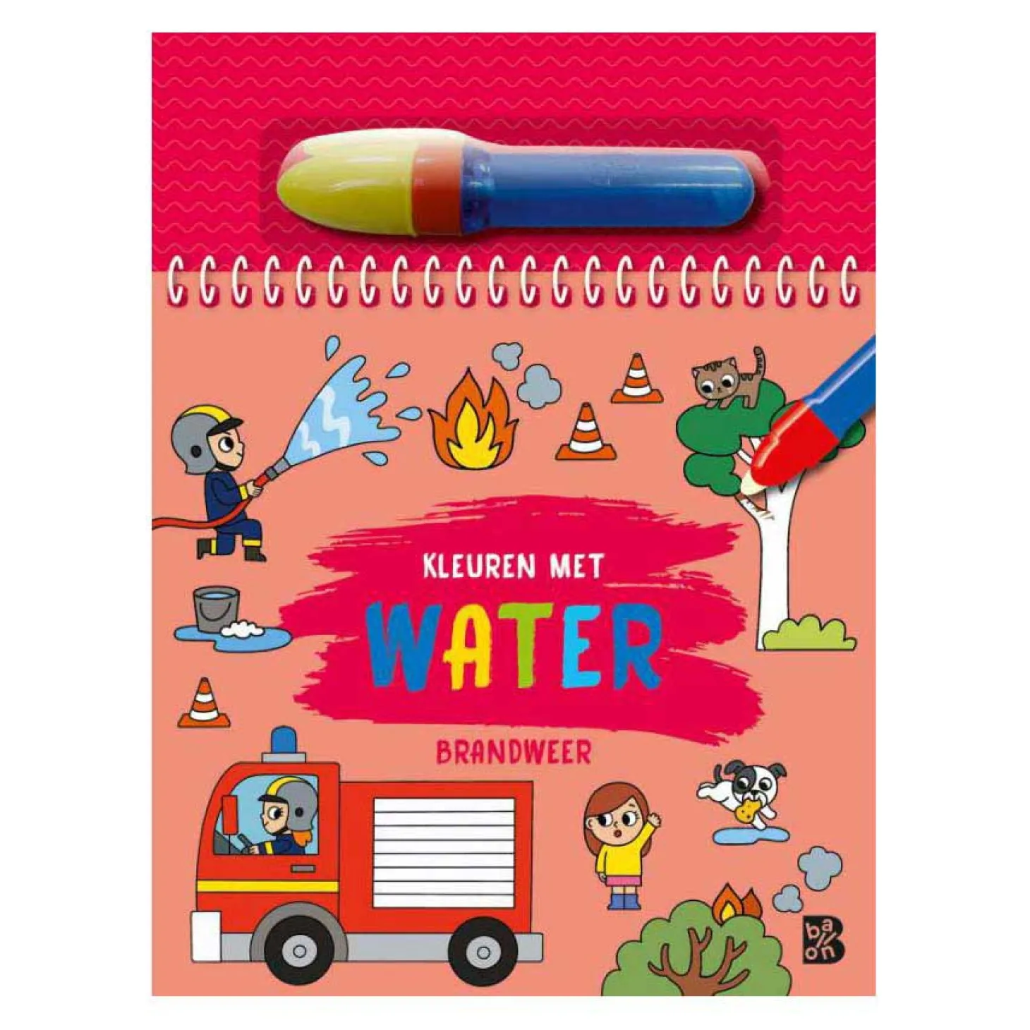 Kleuren met Water - Brandweer