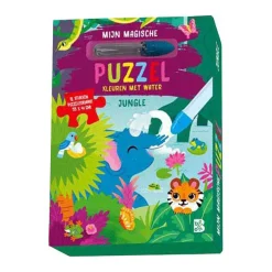 Kleuren met Water - Mijn magische Puzzel Jungle - 12st.