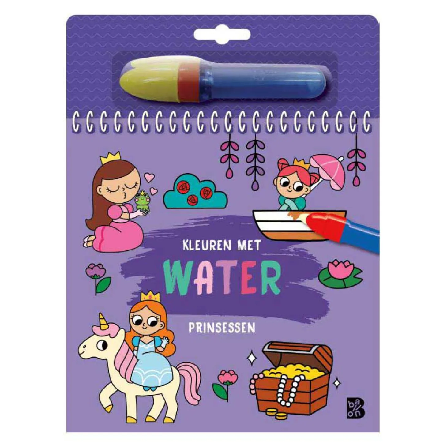 Kleuren met Water - Prinsessen