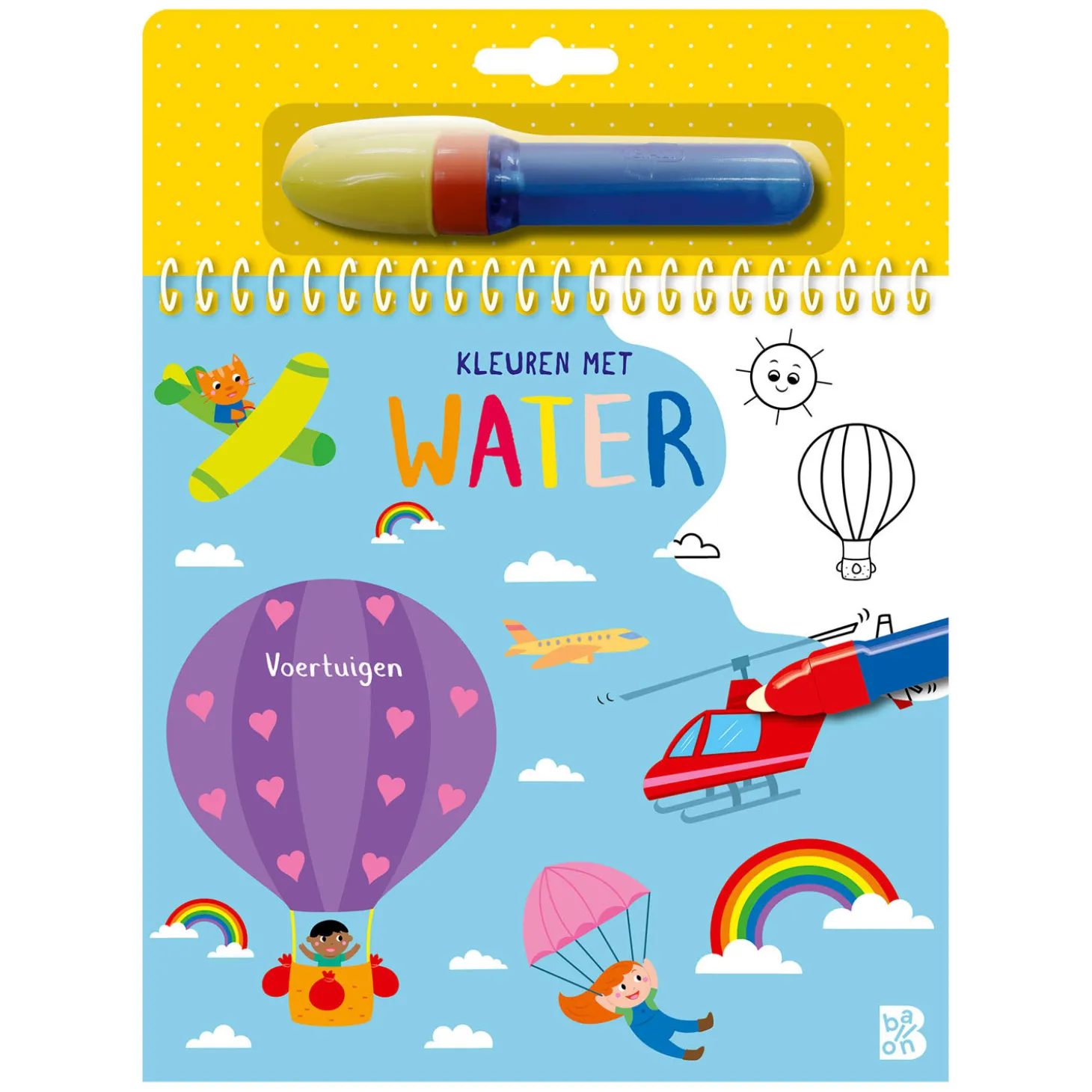 Kleuren met Water - Voertuigen