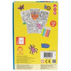 Kleuren op Nummer - Regenboogtuin