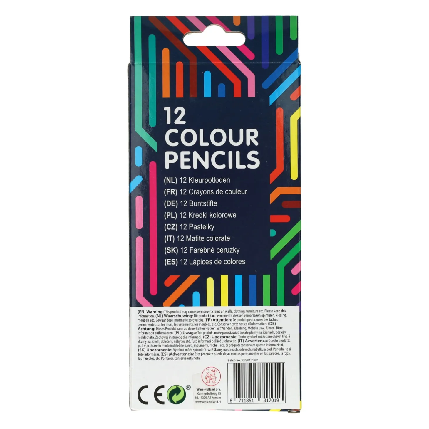 Kleurpotloden - 12st.