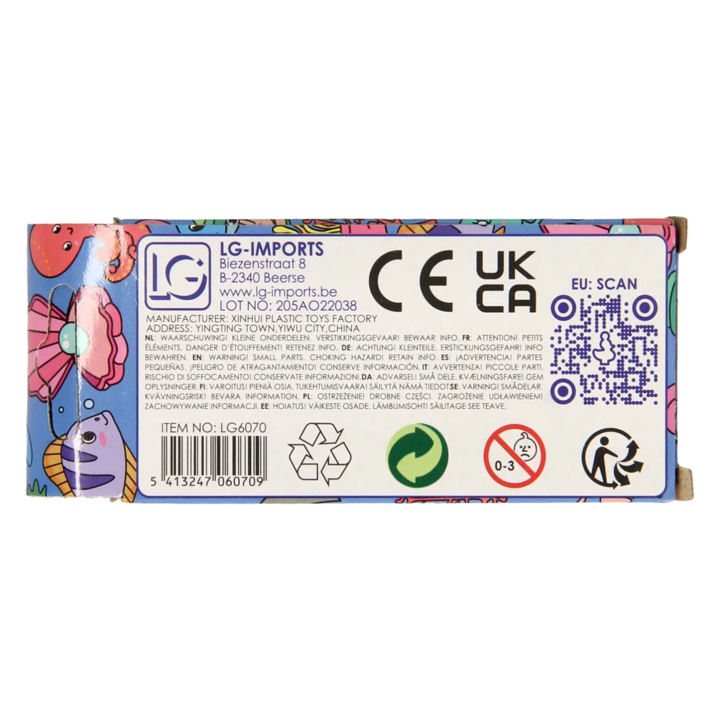 Kleurpotloden Onderwaterwereld, 6st.