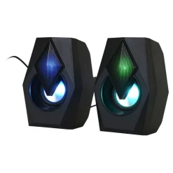 Kleurveranderende Gaming Speakerset, 2dlg.
