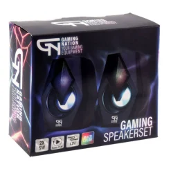 Kleurveranderende Gaming Speakerset, 2dlg.