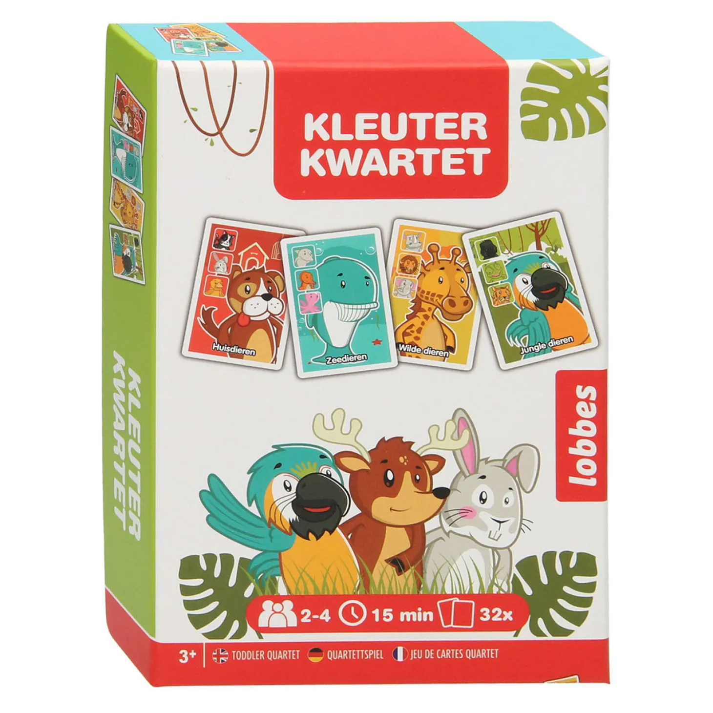 Kleuter Kwartet Jumbo Dieren