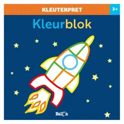 Kleuterpret Kleurblok Raket 3+