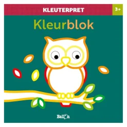 Kleuterpret Kleurblok Uil 3+