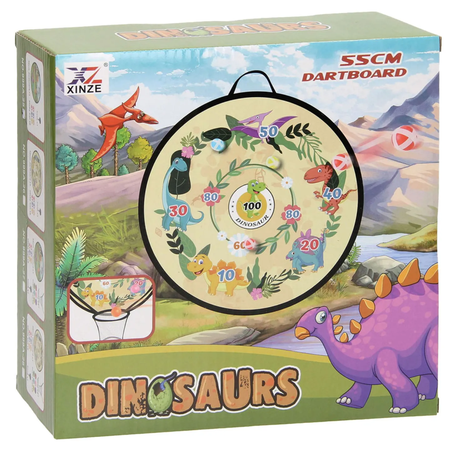 Klittenband Dartset Dinowereld