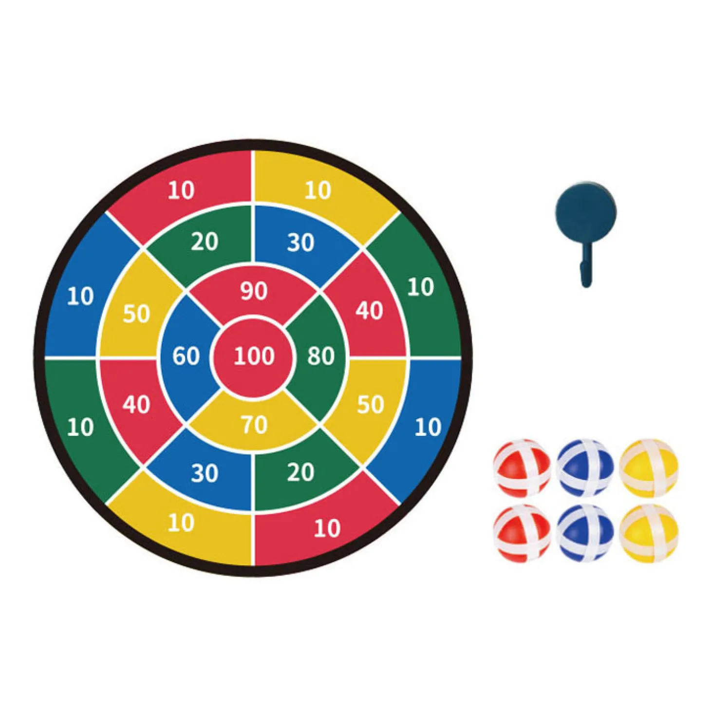 Klittenband Dartset Groot