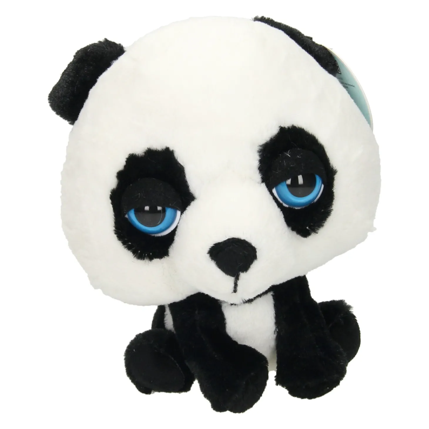 Knuffel Big Head Pluche Panda, 21cm