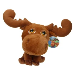 Knuffel Big Head Pluche Rendier, 22cm