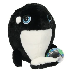 Knuffel Big Head Pluche Walvis, 21cm