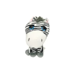 Knuffel Big Head Pluche Zebra, 22cm